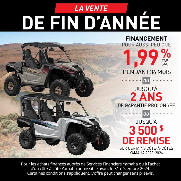 PROMOTION – CÔTES-À-CÔTES – LA VENTE DE FIN D’ANNÉE !